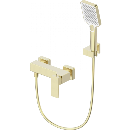 Смеситель для душа Wonzon & Woghand Cube 2.0 WW-88048068-BG настенный золото