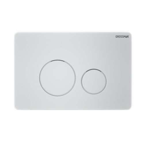 Клавиша смыва механическая Grossman Style 700.K31.05.01M.01M цвет белый