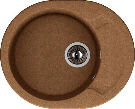 Кухонная мойка Dr.Gans Виола 580 25.140.B0580.406 60х45 цвет коричневый поверхность матовая