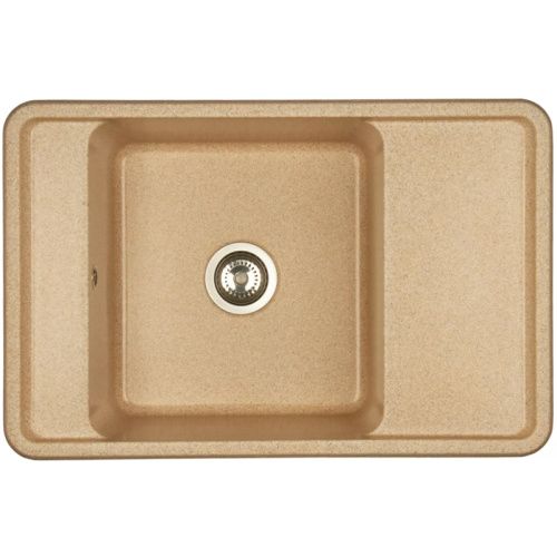Кухонная мойка Aquaton БЕЛЛИС 1A725032BS220 80х50 цвет бежевый поверхность матовая