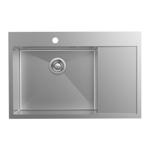 Кухонная мойка Iddis Haze HAZ78SLi77 80х50 цвет серый поверхность матовая
