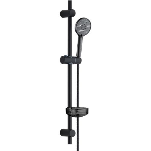 Душевой гарнитур Orange  OS132b настенный черный