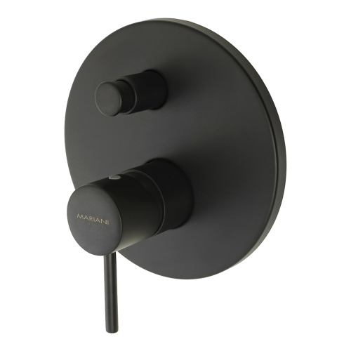 Смеситель для душа Mariani Next B14173NS встраиваемый в стену черный
