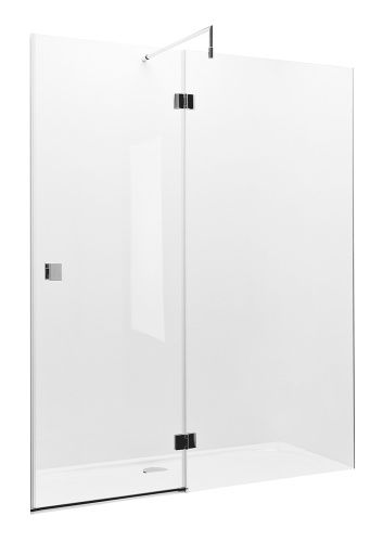 Душевая дверь Roca METROPOLIS 7.MP34.1.601.2M 160х195 стекло прозрачное профиль хром