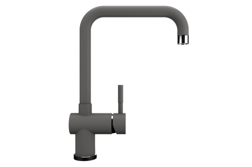 Смеситель для кухни Ulgran Quartz UQ-023-09 на мойку серый