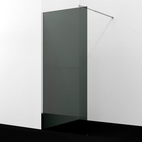 Душевая перегородка Wasserkraft Rur 30W 30W46-TG 110х200 стекло тонированное профиль хром