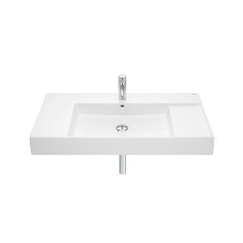 Раковина из сантехнического фарфора Roca 7.3275.2.A00.0 100х50 подвесная цвет белый