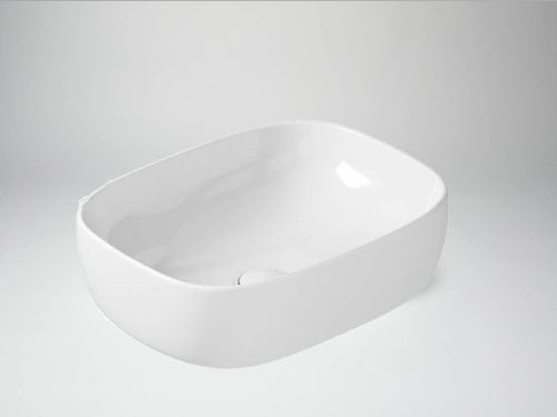 Раковина из сантехнического фарфора Galassia Dream 7301 50х40 накладная цвет белый без отверстий под смеситель