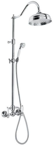 Душевая стойка Emmevi 12100218/CR настенная цвет хром