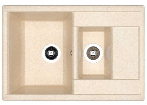 Кухонная мойка Dr.Gans Астра 760К 25.065.D0760.403 75х50 цвет бежевый поверхность матовая