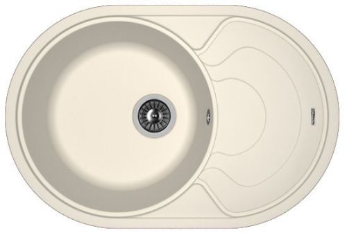 Кухонная мойка Florentina Родос 760 20.140.D0760.201 75х50 цвет белый поверхность матовая