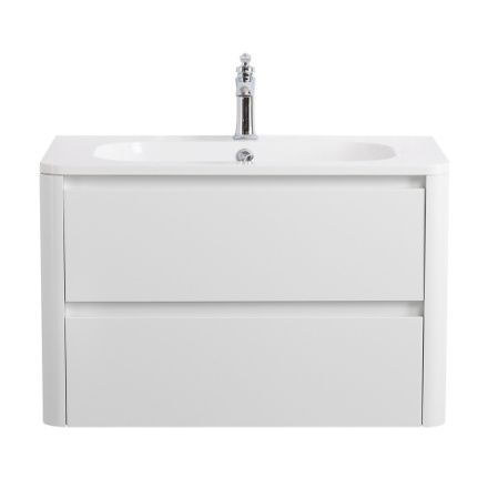 Тумба под раковину Cezares RELAX RELAX-800-2C-SO-BL 80х50 подвесная цвет белый