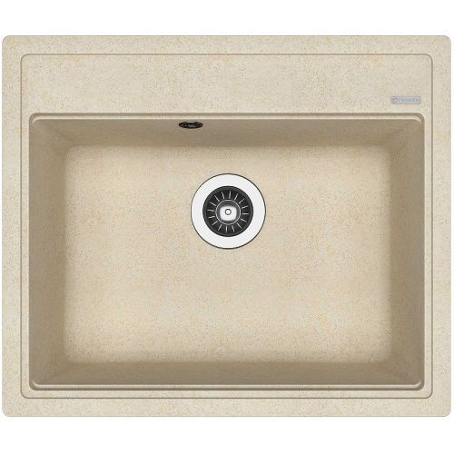Кухонная мойка Florentina Липси 600 20.120.D0600.104 60х50 цвет бежевый поверхность матовая