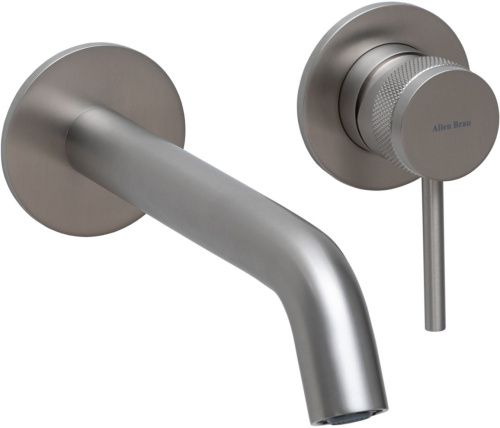 Смеситель для раковины Allen Brau Priority 5.31030-BN встраиваемый в стену никель