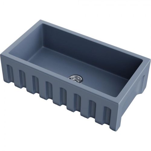 Кухонная мойка Omoikiri Mikura 4997089 90х45 цвет синий