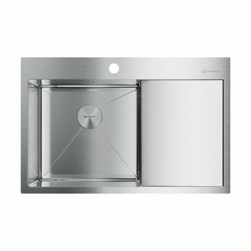 Кухонная мойка Omoikiri Akisame 4973060 80х50 цвет хром поверхность полированная