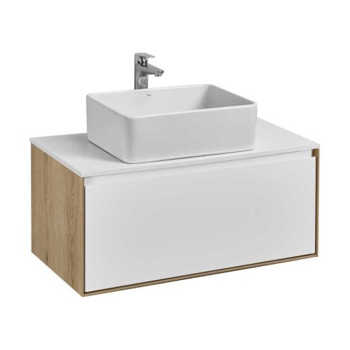 Тумба под раковину Aquaton Либерти 1A279901LYC70 90х40 подвесная цвет коричневый