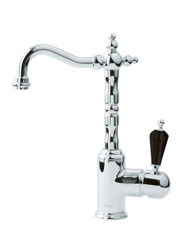 Смеситель Boheme Tradizionale Nero 242 на раковину хром