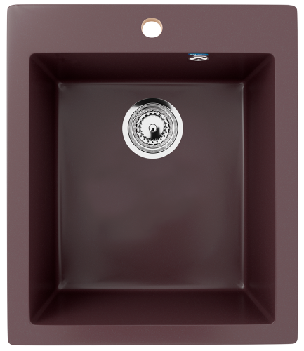 Кухонная мойка Ulgran Classic U-404-345 40х50 цвет коричневый