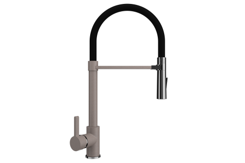 Смеситель для кухни Ulgran Classic U-024-302 на мойку бежевый