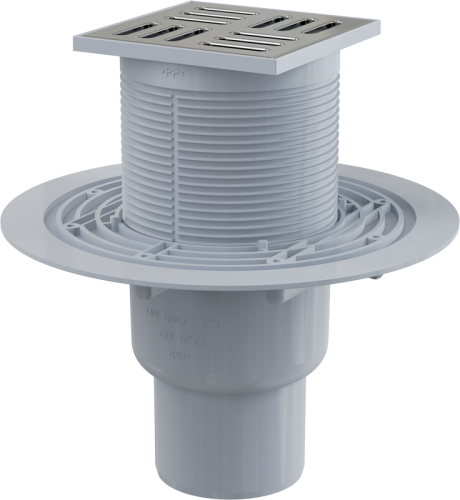 Душевой трап Alcadrain APV201 20х20 хром