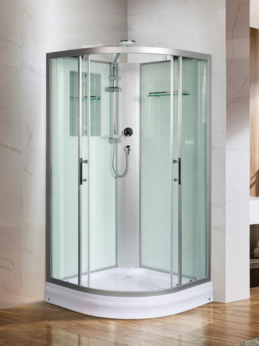 Душевая кабина WeltWasser WW500 10000003223 90х90 четверть круга без крыши ориентация универсальная