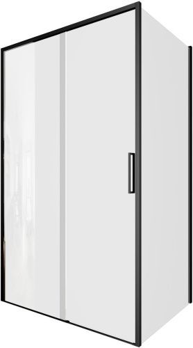 Душевой уголок Aquanet Pleasure Evo AE65-120x80-BT 120х80 стекло прозрачное профиль черный без поддона