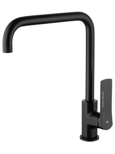 Смеситель для кухни Wonzon & Woghand WW-L1006-MB на мойку черный