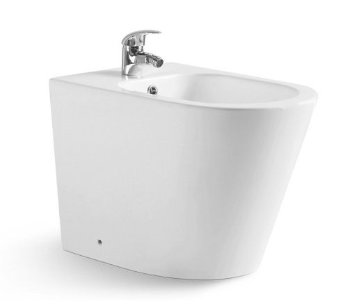 Биде напольное CeramaLux 3378 цвет белый