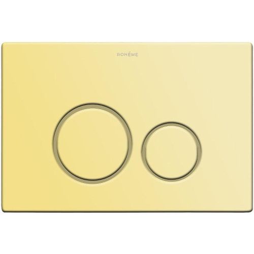 Клавиша смыва механическая Boheme 649-G цвет золото