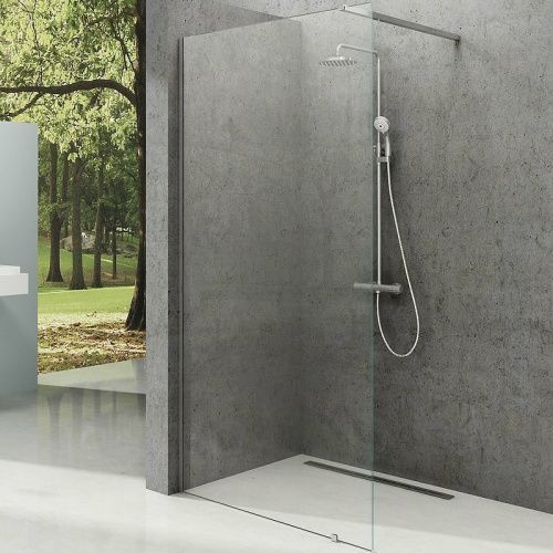 Душевая перегородка Ravak GW9WM0C00Z1 140х200 стекло прозрачное профиль хром