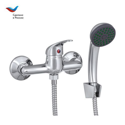 Смеситель для душа Славен Прораб СЛ-ОД-П40 настенный хром
