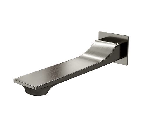 Излив Wasserkraft Wiese 8400 A176 встраиваемый в стену оружейная сталь