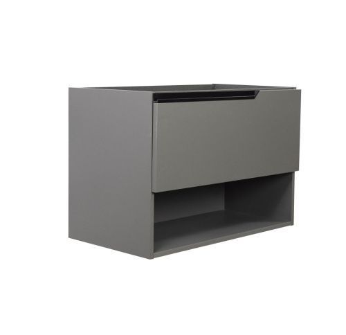 Тумба под раковину Visobath Eleven 85602/Ceniza 80х50 подвесная цвет серый