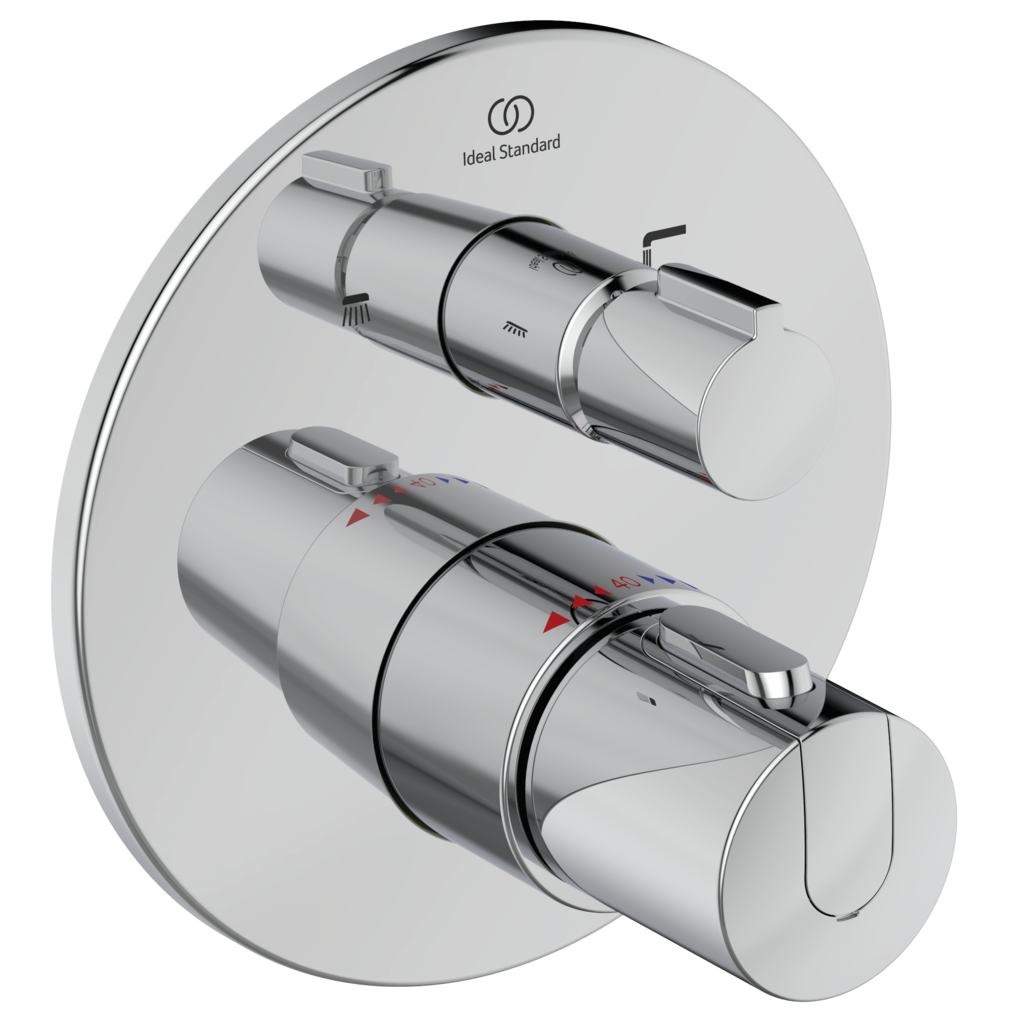 Смеситель для ванны Ideal Standard Ceratherm 100 A4888AA встраиваемый в стену хром