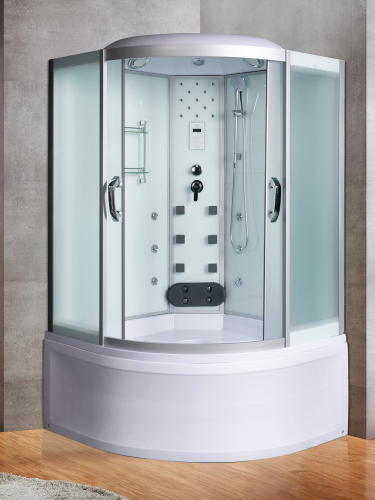 Душевая кабина River TEMZA 10000002183 120х120 четверть круга с крышей ориентация универсальная