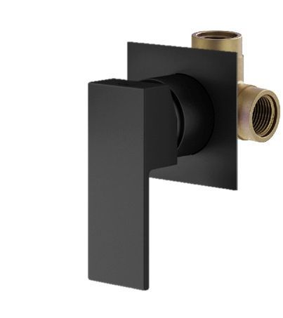 Смеситель для душа Plumberia Selection Tag KITTG1135NO встраиваемый в стену черный