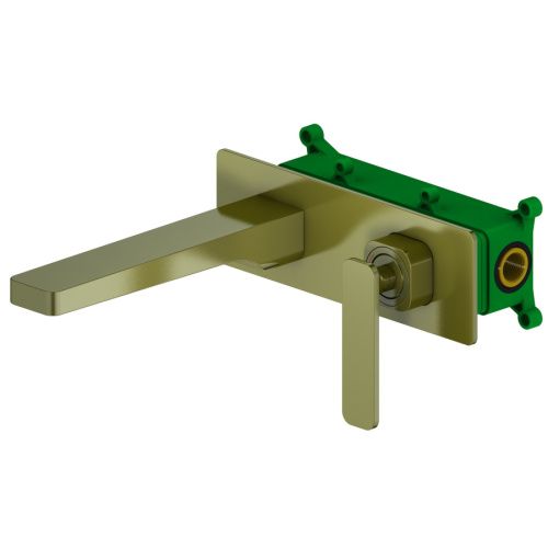 Смеситель для раковины Timo Torne 4371/02SM встраиваемый в стену бронза