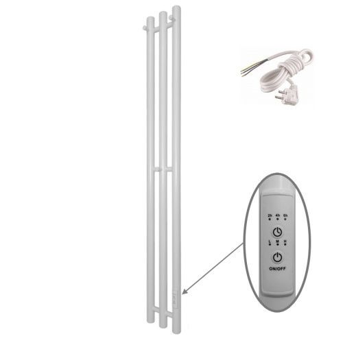 Полотенцесушитель электрический Маргроид Inaro Inaro3v-12012-1049-9016R 15х120 белый