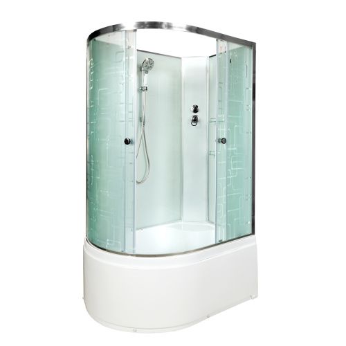 Душевая кабина AvaCan EM5012RN 120х90 асимметричная без крыши ориентация правая