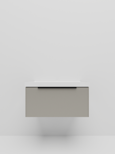 Тумба под раковину La Fenice Simpla FNC-01-SIM-C-80 80х40 подвесная цвет бежевый