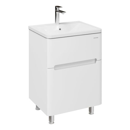 Тумба под раковину Grossman Адель 106039 60х40 напольная цвет белый