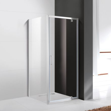 Душевой уголок Cezares MOLVENO MOLVENO-AH-1-90/80-C-Cr-IV 90х80 стекло прозрачное профиль хром без поддона