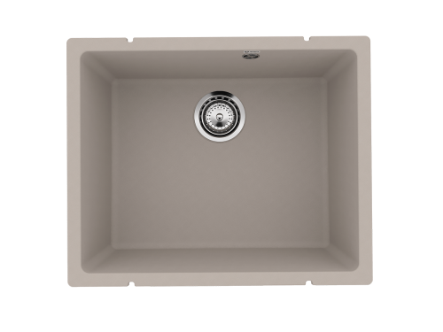 Кухонная мойка Ulgran Quartz Under 500-02 55х45 цвет бежевый
