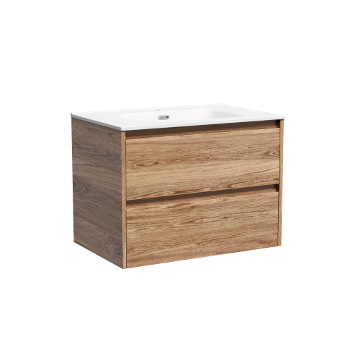 Тумба под раковину Sancos Libra LB70ECH 70х50 подвесная цвет коричневый