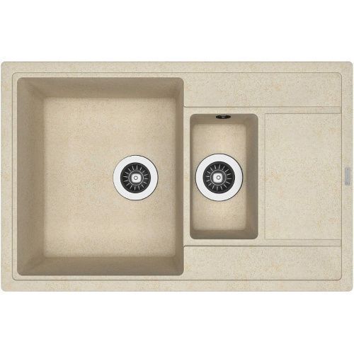 Кухонная мойка Florentina Липси 780_К 20.250.D0780.104 80х50 цвет бежевый поверхность матовая
