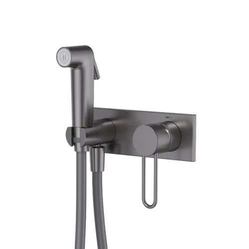 Гигиенический душ со смесителем Iddis Duna DUNGMV0i08 серый