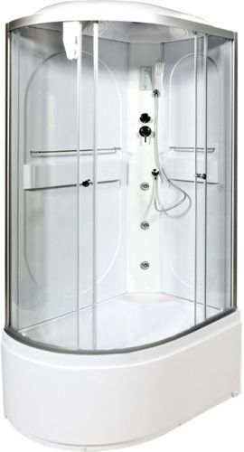 Душевая кабина AvaCan L620RGM+EL 120х80 асимметричная с крышей ориентация правая