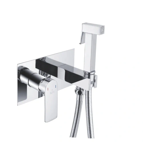 Гигиенический душ со смесителем Rose R255 хром