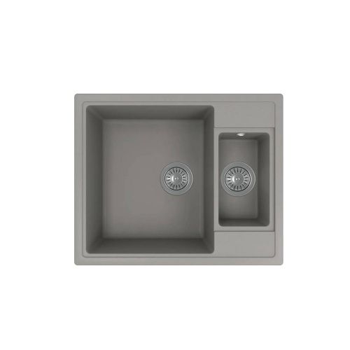 Кухонная мойка Florentina Липси 620_К 20.465.D0620.307 60х50 цвет серый поверхность матовая